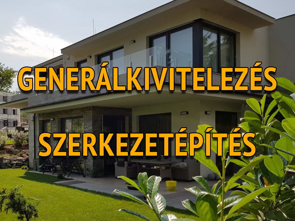 GENERÁLKIVITELEZÉS, SZERKEZETÉPÍTÉS